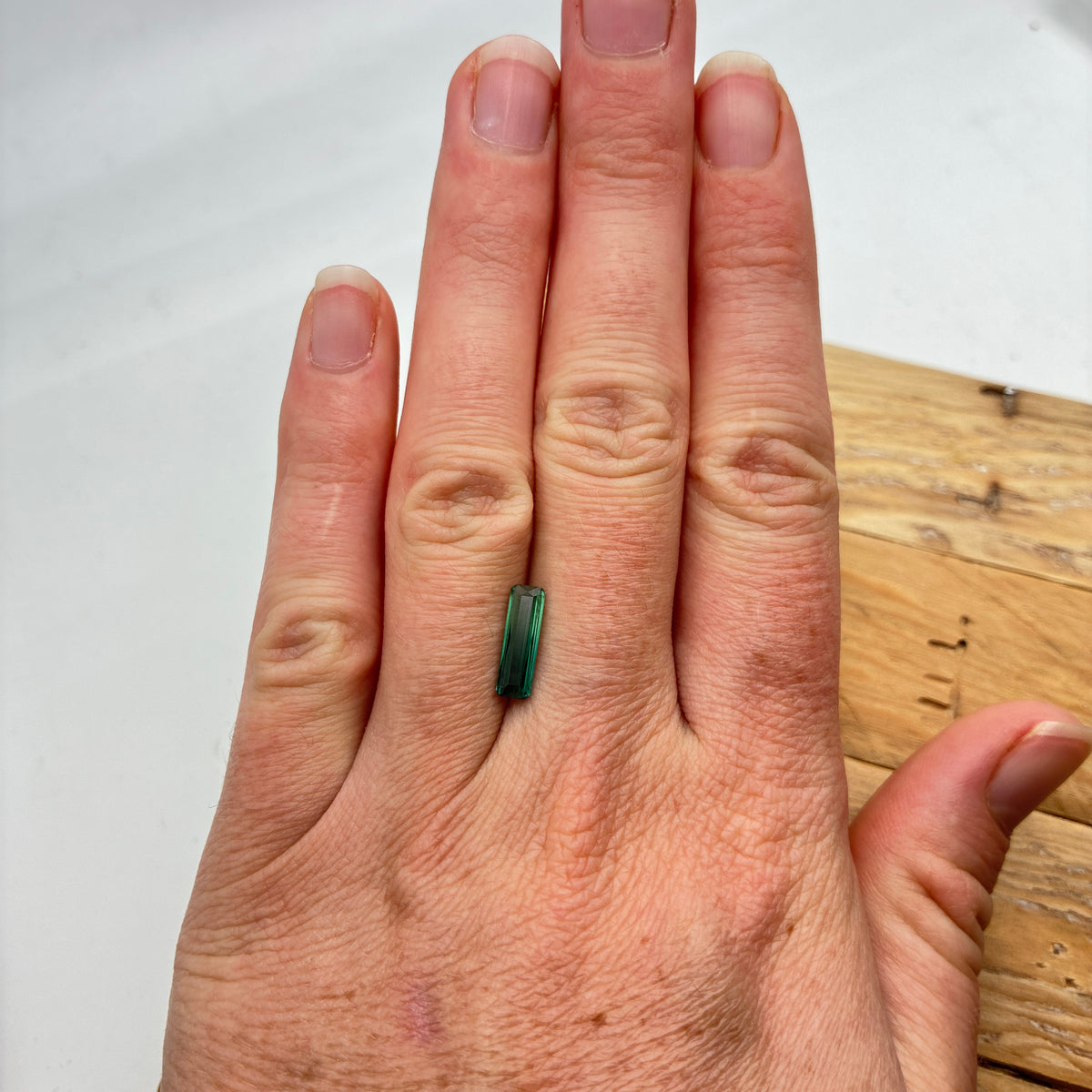 1.20 carat Bi-Color Green Tourmaline