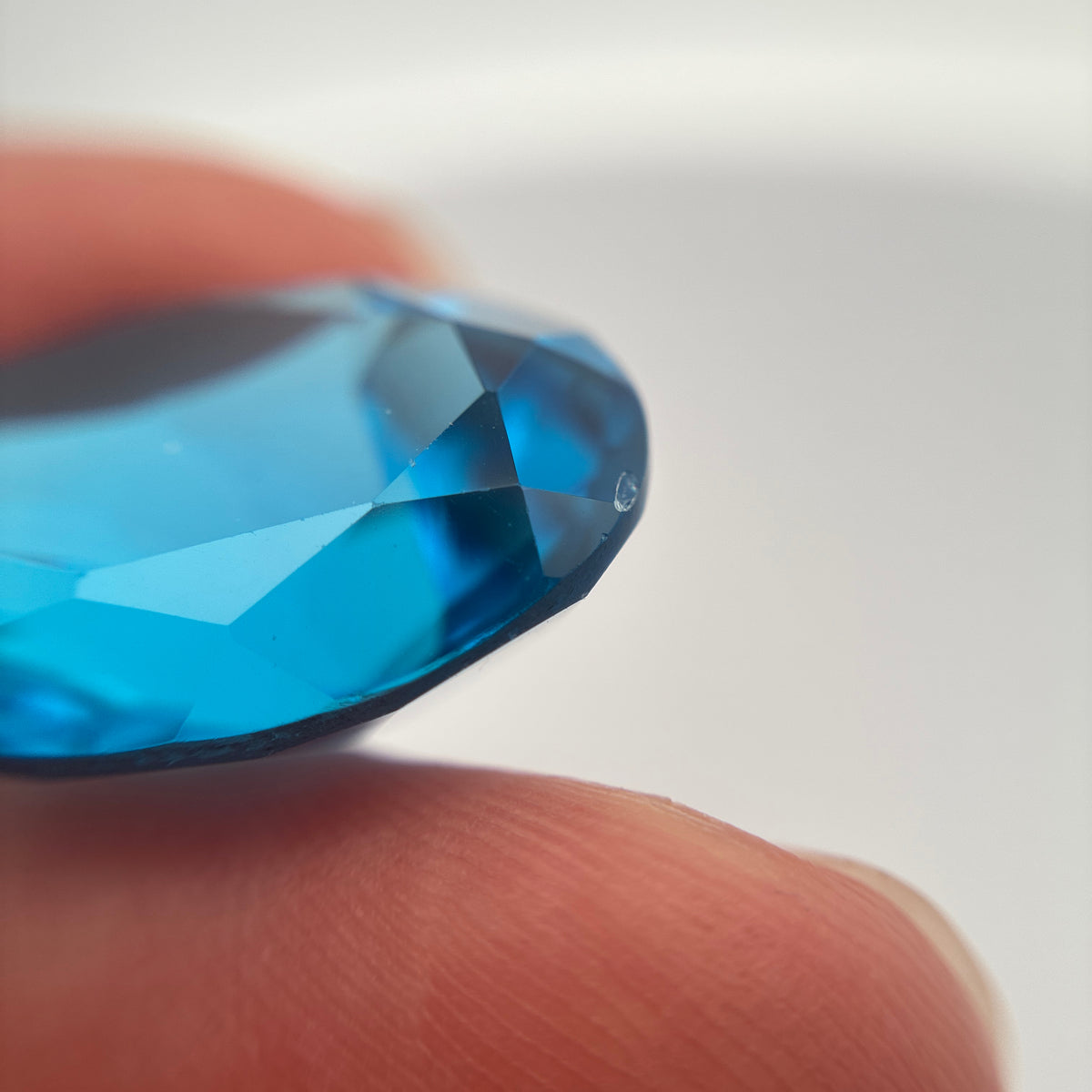 22x16mm Oval Cut Loose Blue Topaz 28 carats