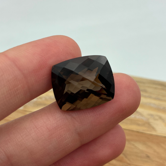 18x15mm Smoky Quartz, 19.27 carats