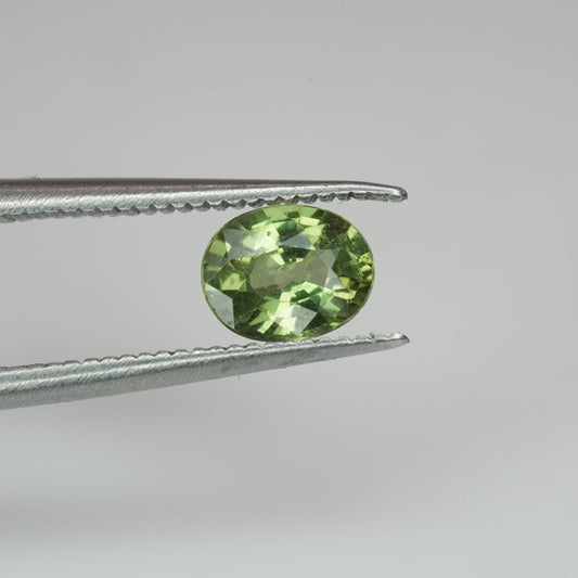 0.60 Carat Alexandrite 5.75x4.55mm Oval Cut Green to Purple Color Change