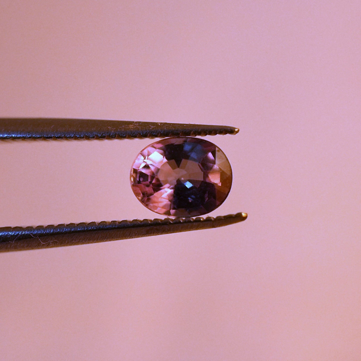 0.60 Carat Alexandrite 5.75x4.55mm Oval Cut Green to Purple Color Change
