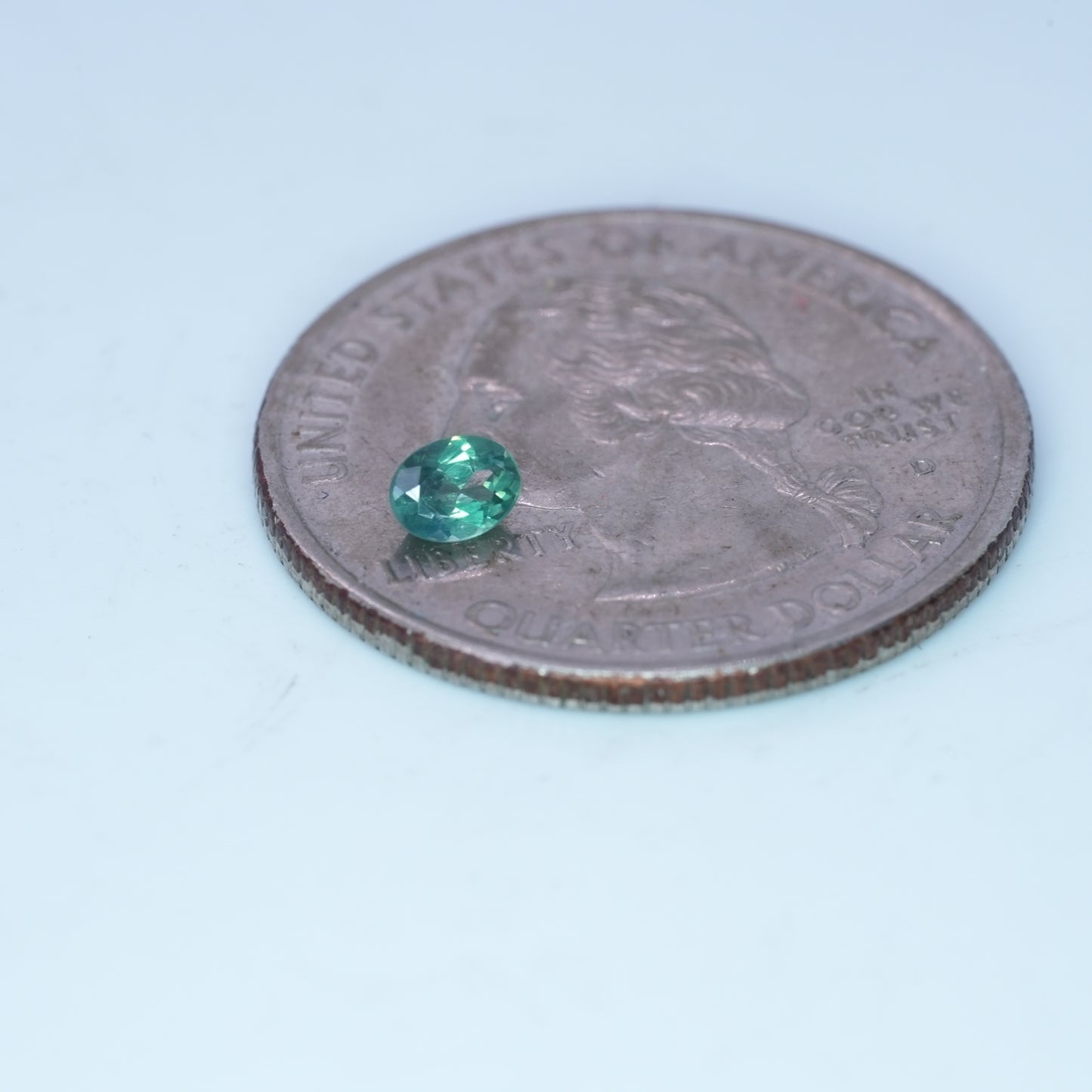 Natural Alexandrite 0.25 carat 4.15x3.15mm Oval Cut, Green to Purple Color Change