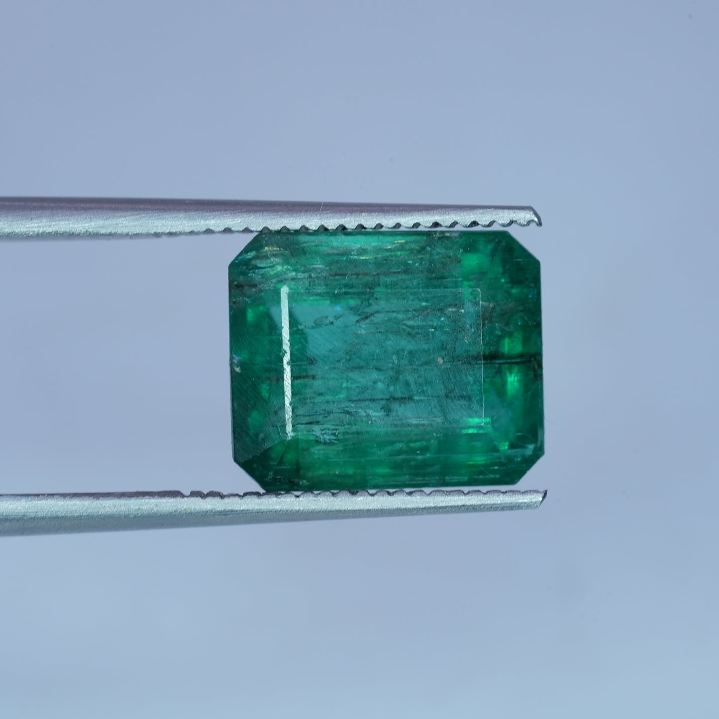 Natural Emerald 3.6 carat 10.1x8.35mm Emerald Cut
