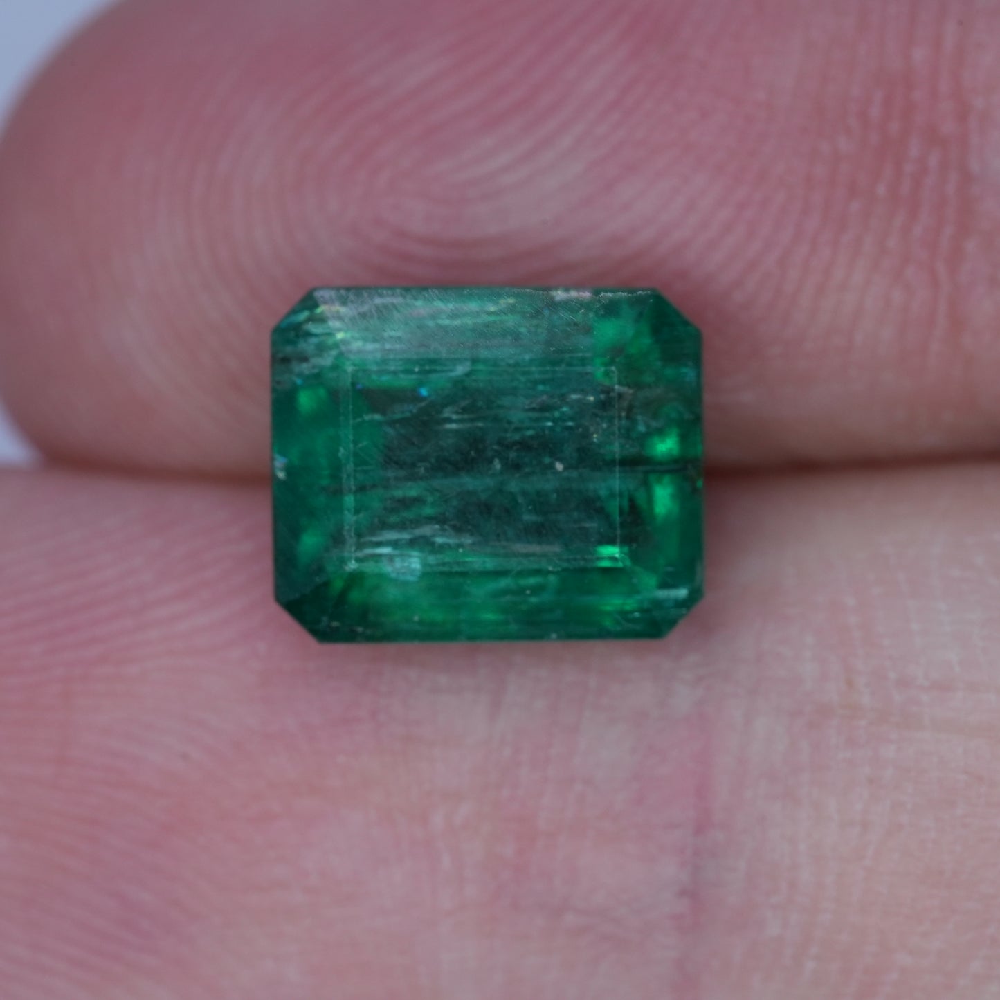 Natural Emerald 3.6 carat 10.1x8.35mm Emerald Cut