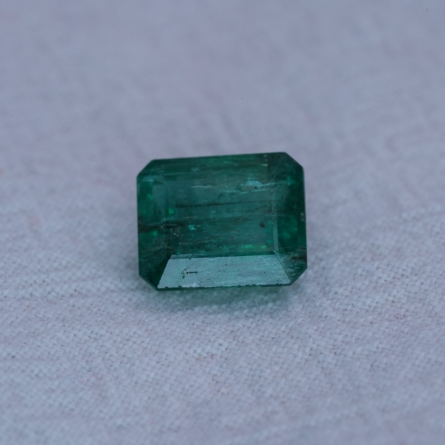 Natural Emerald 3.6 carat 10.1x8.35mm Emerald Cut