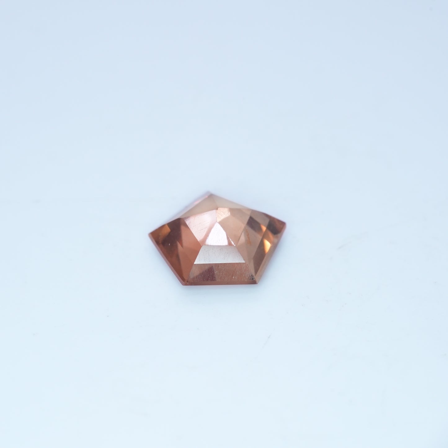 Imperial Topaz 6 carat 13.3x12.9mm Pentagon Cut