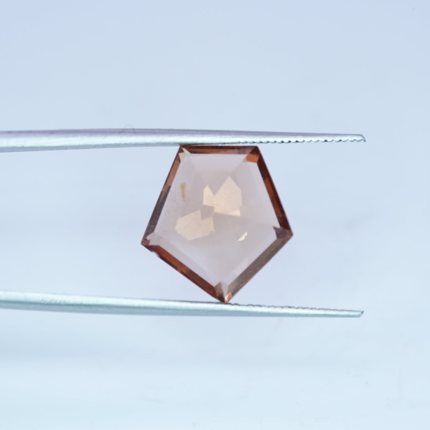 Imperial Topaz 6 carat 13.3x12.9mm Pentagon Cut