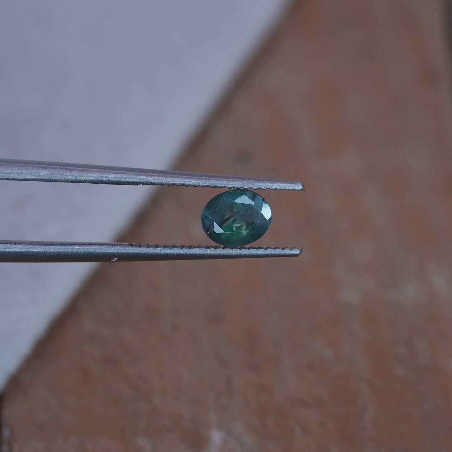 Natural Alexandrite 0.43 carat 5x4mm Oval Cut, Green to Purple Color Change