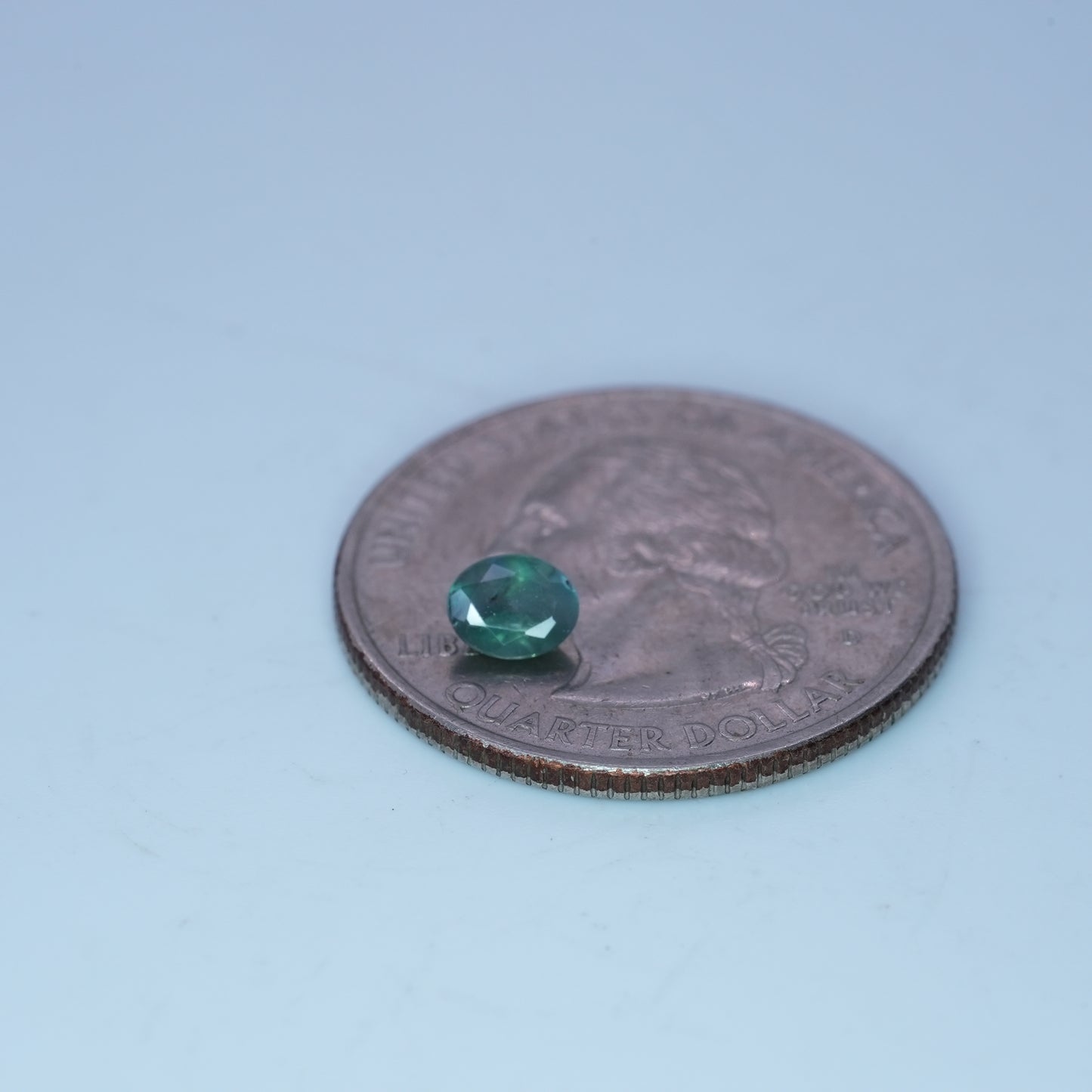 Natural Alexandrite 0.43 carat 5x4mm Oval Cut, Green to Purple Color Change