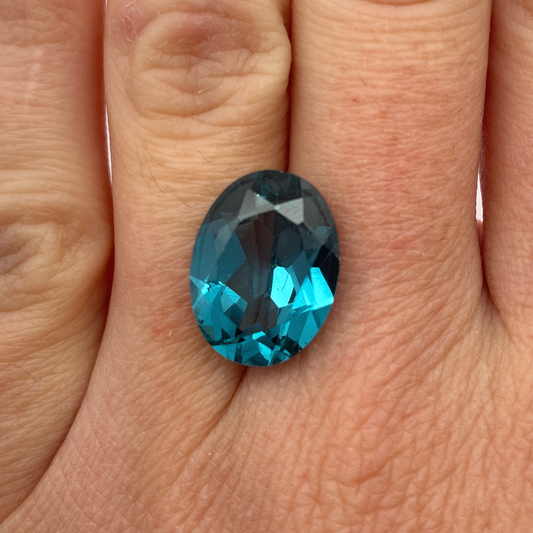 16x12mm Blue Lab Spinel, 10.92 carat