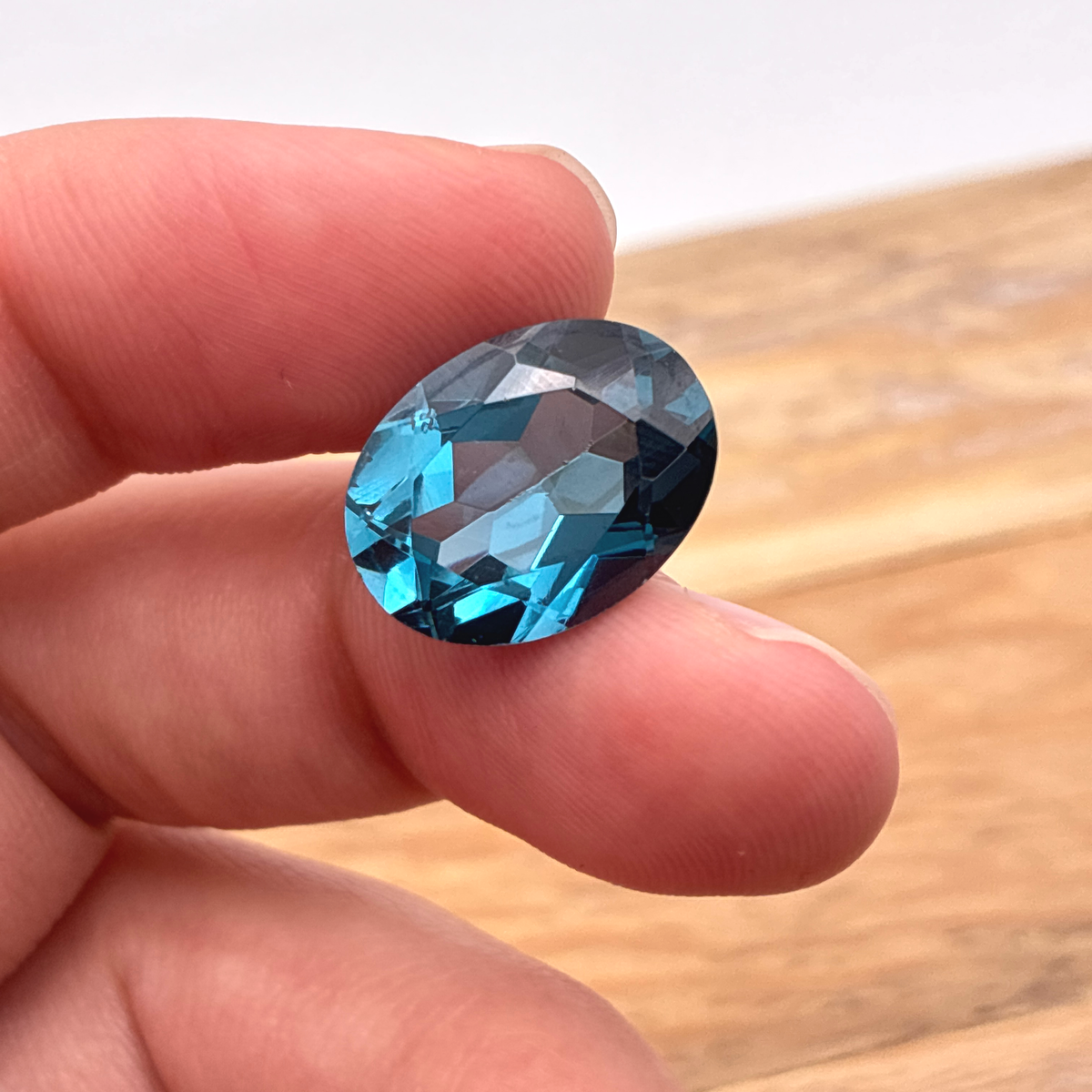16x12mm Blue Lab Spinel, 10.92 carat