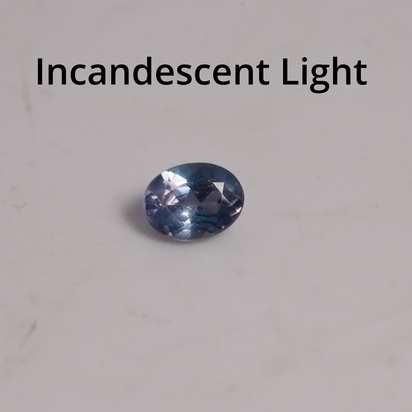 Natural Alexandrite 0.25 carat 4.15x3.15mm Oval Cut, Green to Purple Color Change