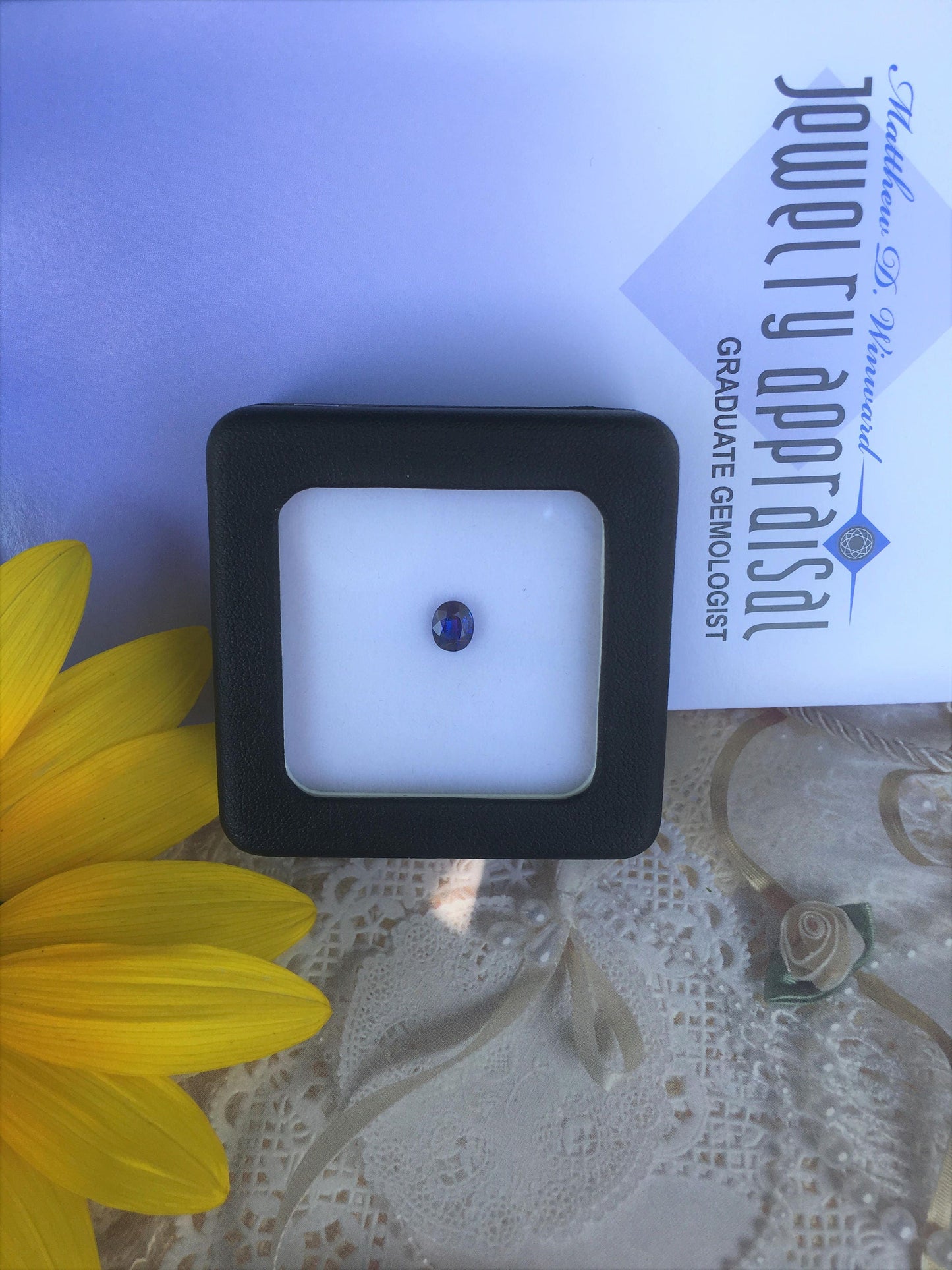 Certified Natural Royal Blue Sapphire 6.49x5.25m Oval Corundum Wholesale Gem 1 carat Eye Clean Faceted Loose Unmounted Appraised Gemstone