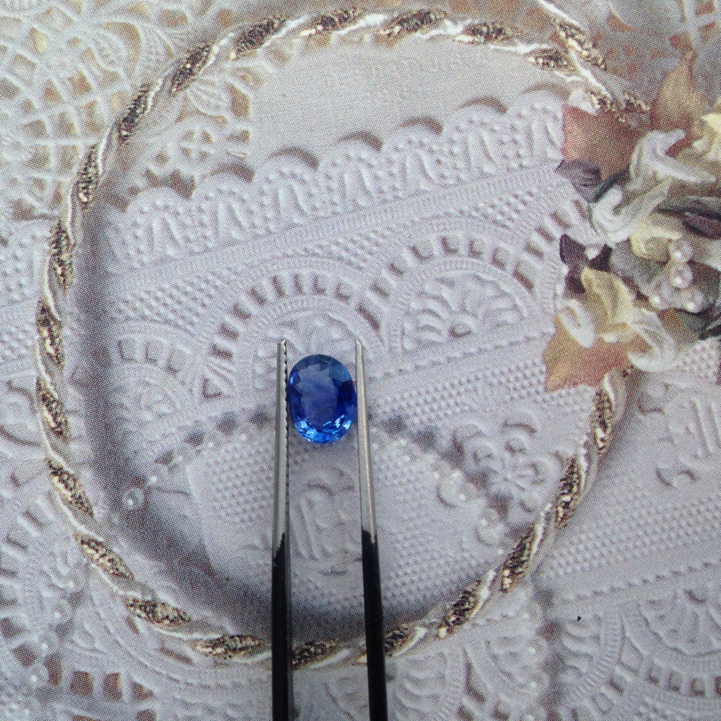 Unheated Certified Natural Blue Sapphire 7.58x5.76mm Oval Corundum Wholesale Gem 1 carat Faceted Loose Unmounted Appraised Gemstone No Heat