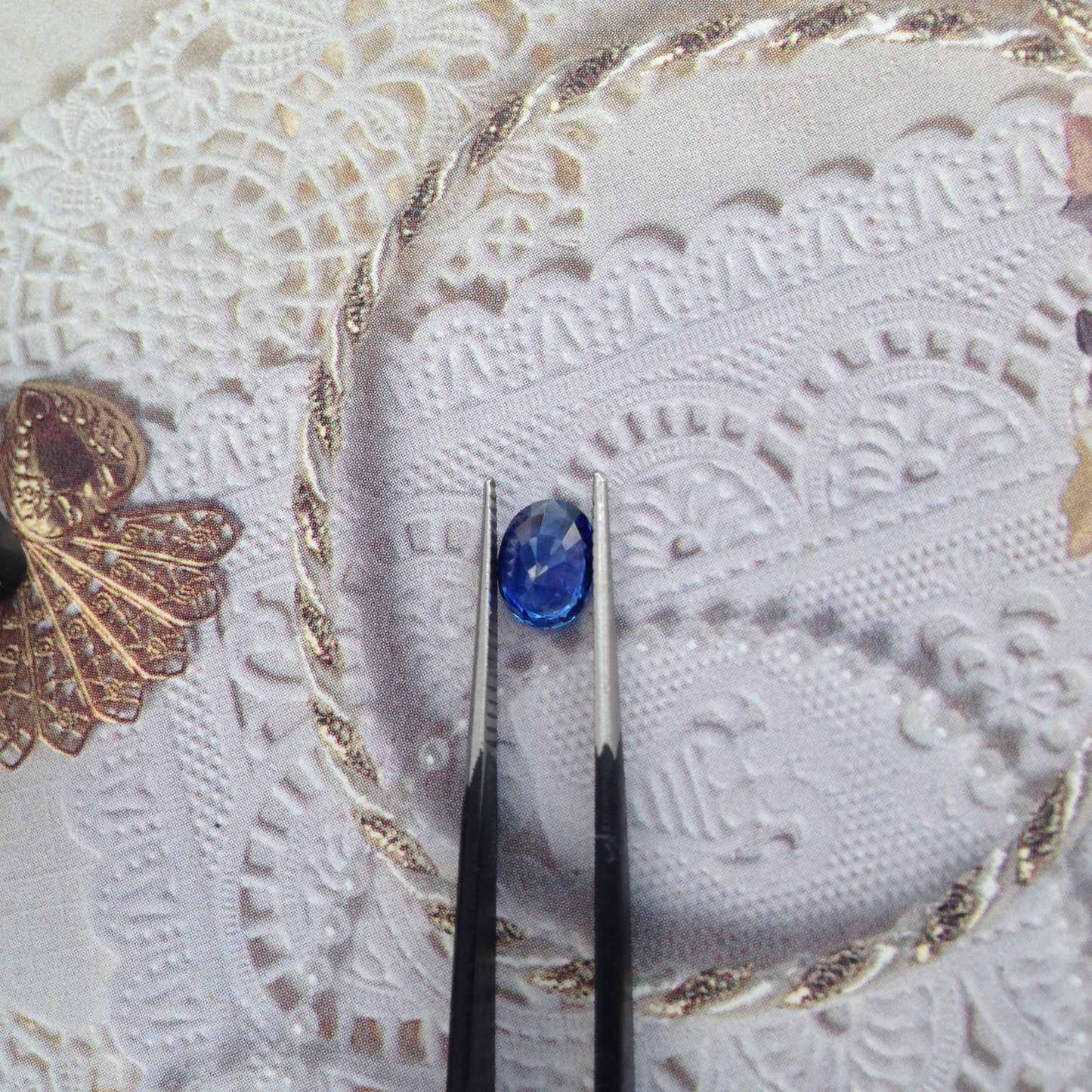 Unheated Certified Natural Blue Sapphire 7.58x5.76mm Oval Corundum Wholesale Gem 1 carat Faceted Loose Unmounted Appraised Gemstone No Heat