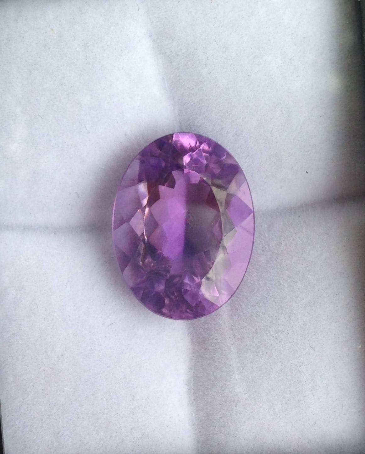 20x15mm Oval Purple Amethyst 16 Carat Nice Cut Loose Wholesale Gemstone February Birthstone