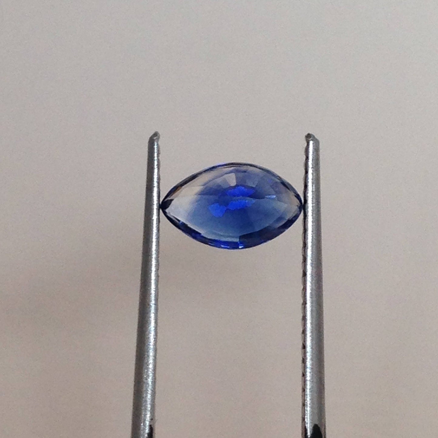 0.90 Carat Natural Blue Sapphire 8x5mm Marquise Cut,  Blue Faceted Unmounted Gemstone, Low Heat Sapphire