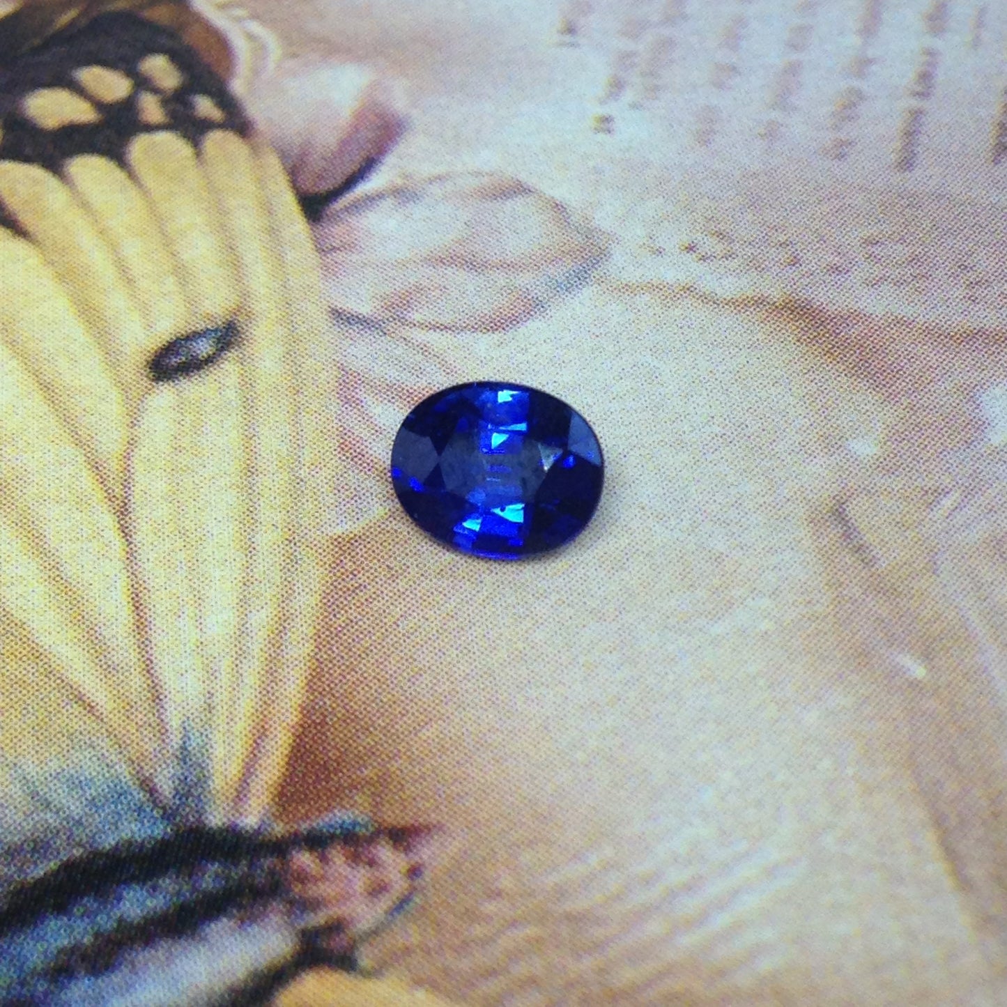 Certified Natural Royal Blue Sapphire 6.49x5.25m Oval Corundum Wholesale Gem 1 carat Eye Clean Faceted Loose Unmounted Appraised Gemstone