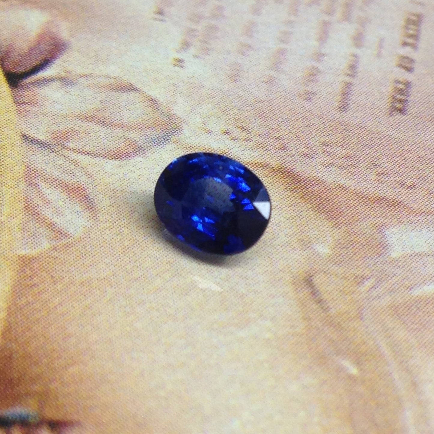 Certified Natural Royal Blue Sapphire 6.49x5.25m Oval Corundum Wholesale Gem 1 carat Eye Clean Faceted Loose Unmounted Appraised Gemstone