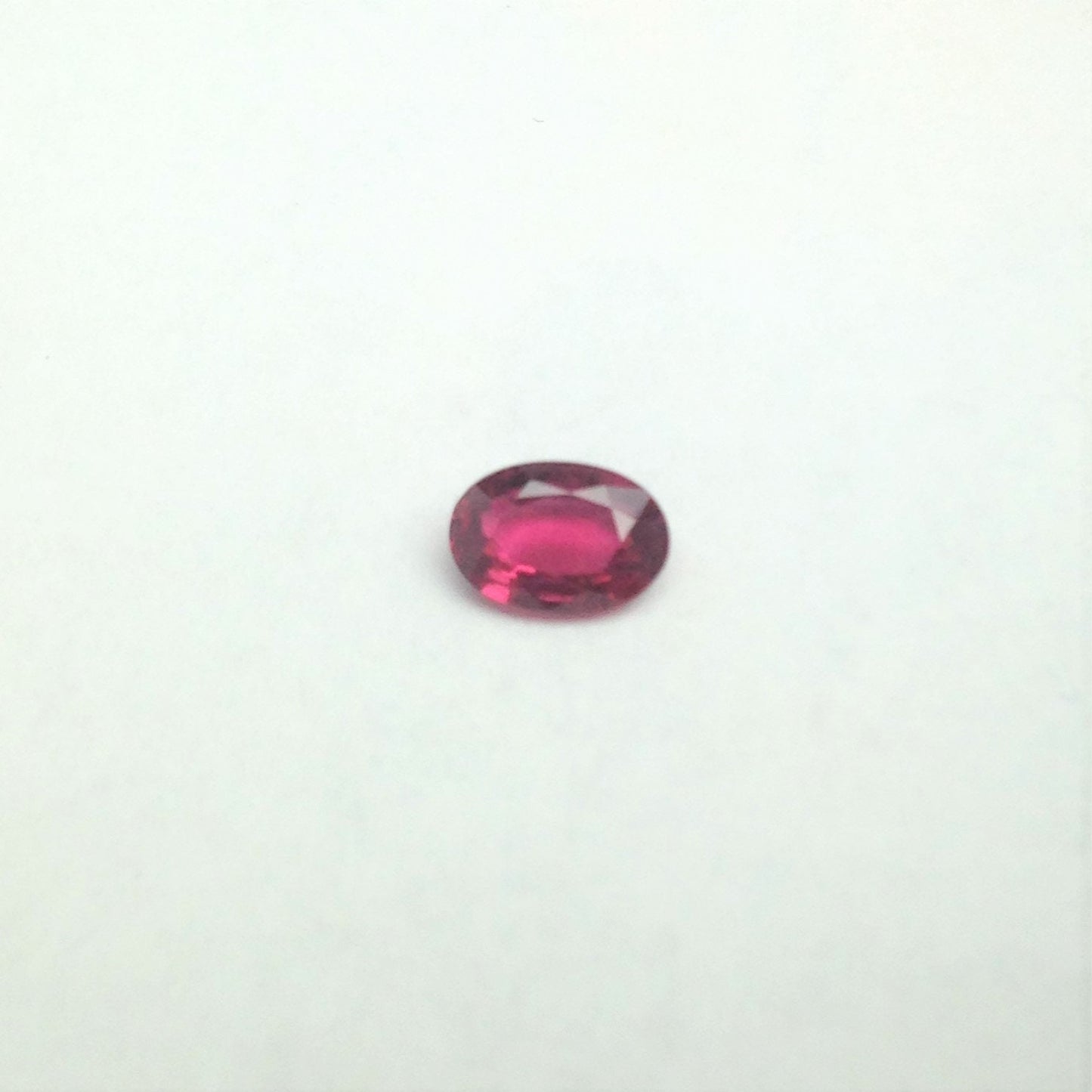 0.59 Carat Natural Ruby Heat Only 6x4mm Oval cut Loose Gemstone, July Birthstone