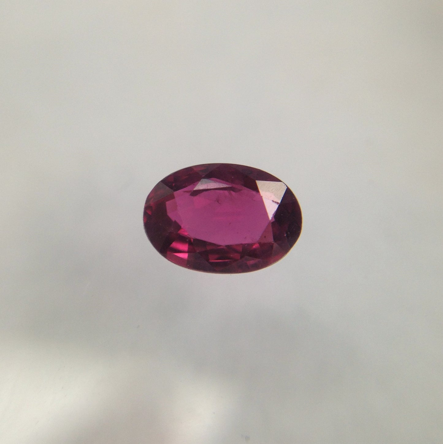 0.59 Carat Natural Ruby Heat Only 6x4mm Oval cut Loose Gemstone, July Birthstone
