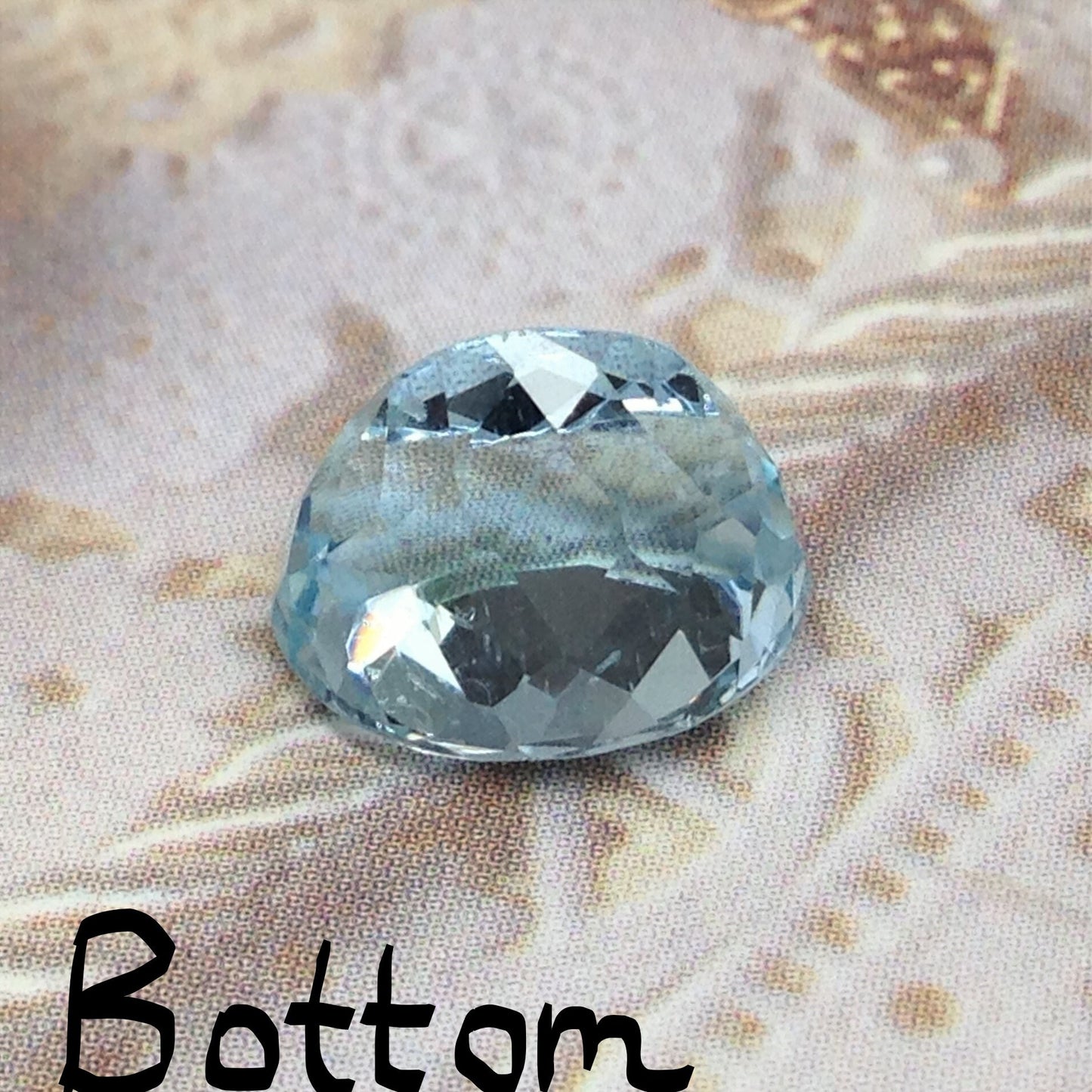 Sky Blue Aquamarine Natural 4 cts 10.5x9mm Light Blue Oval Cut Loose Gem Faceted Gemstone Beryl March Birthstone Tested Wholesale Gems 9x10