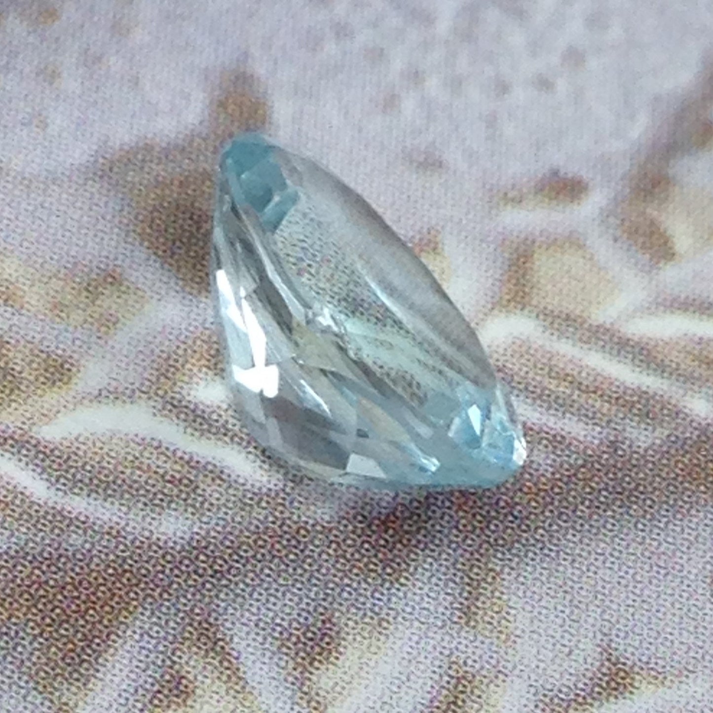 Sky Blue Aquamarine 9x7mm 1.6 carats Light Blue Oval Cut Loose Gem Faceted Gemstone Natural Beryl March Birthstone Tested Wholesale Gem