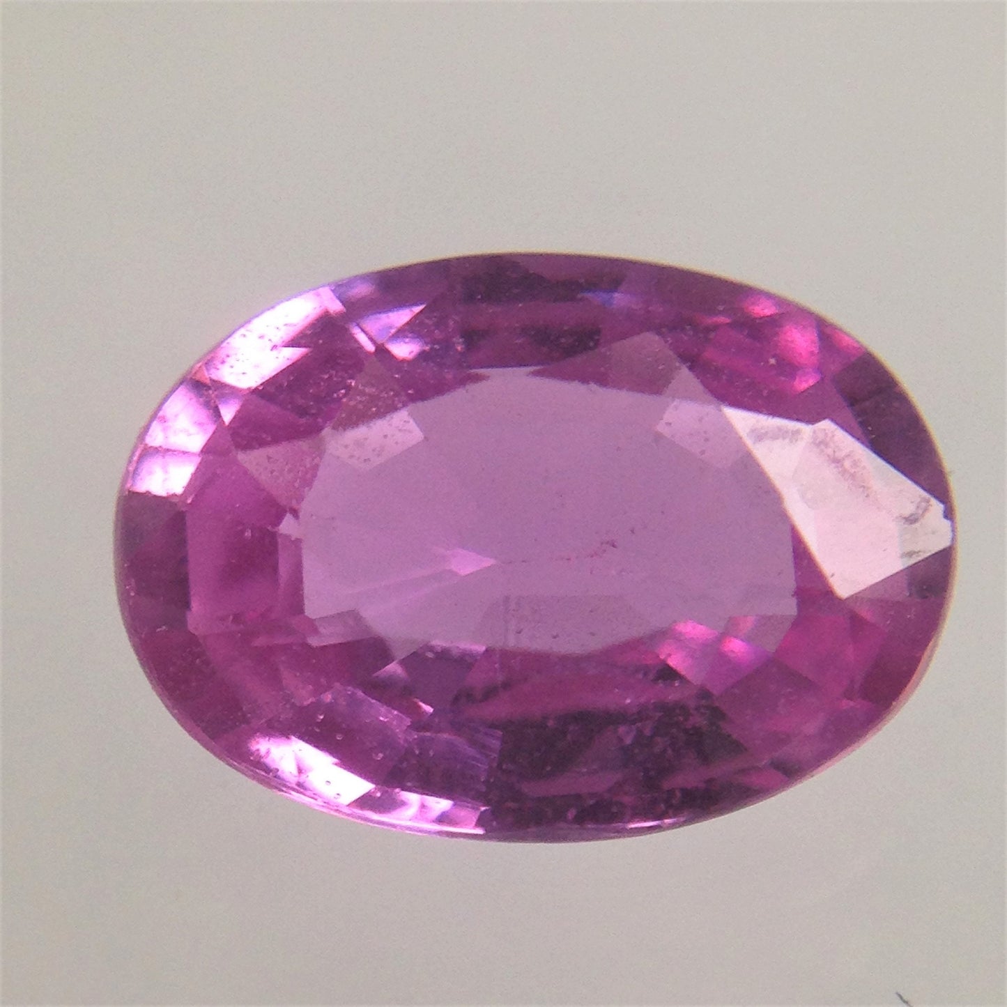 7x5mm Natural Pink Sapphire 0.91 Carat Oval Cut Loose Gemstone