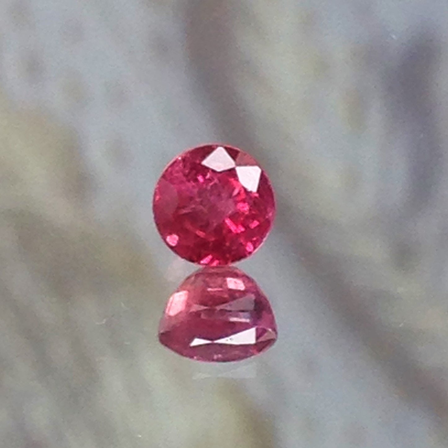 4.4mm Round Natural Ruby Heat Only 0.63 Cts Loose Gemstone Faceted