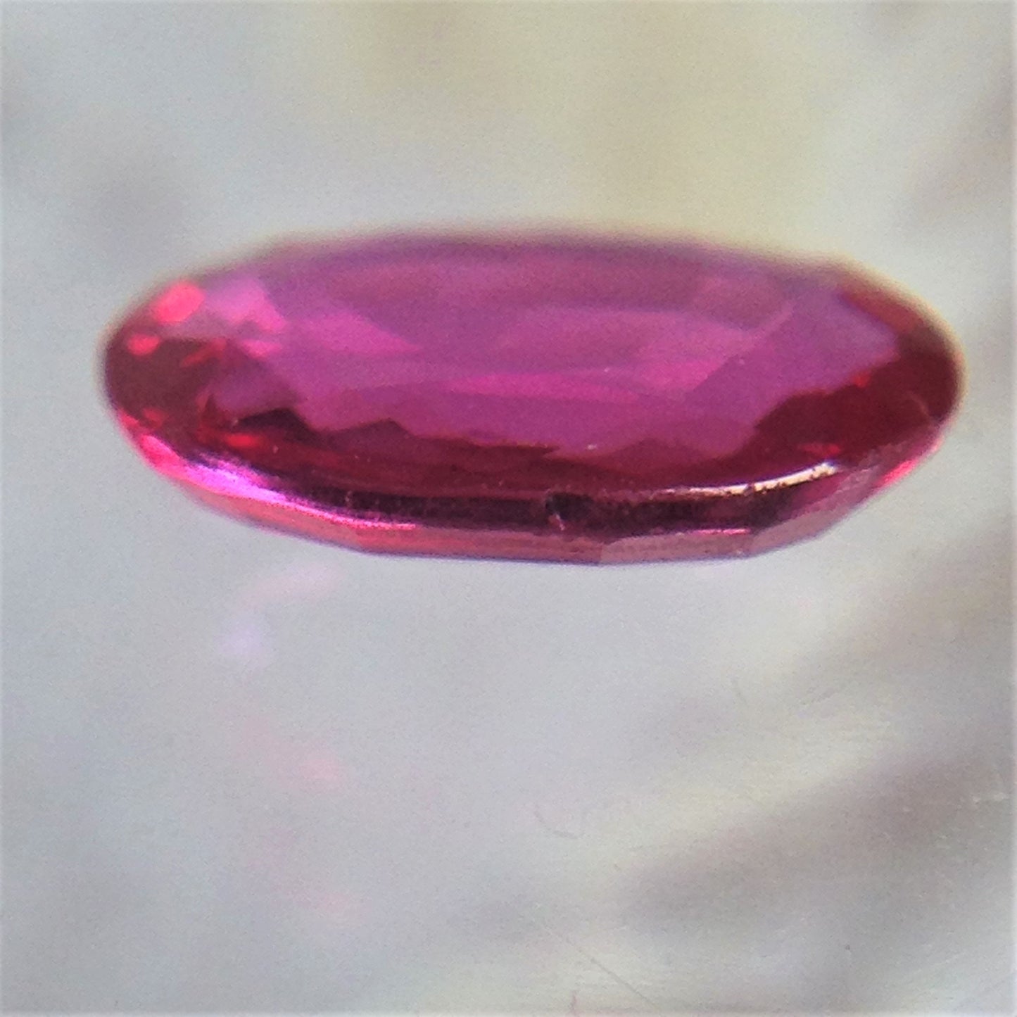 6x4mm Natural Ruby Heat Only 0.43 Carat Oval Cut Loose Faceted Gem