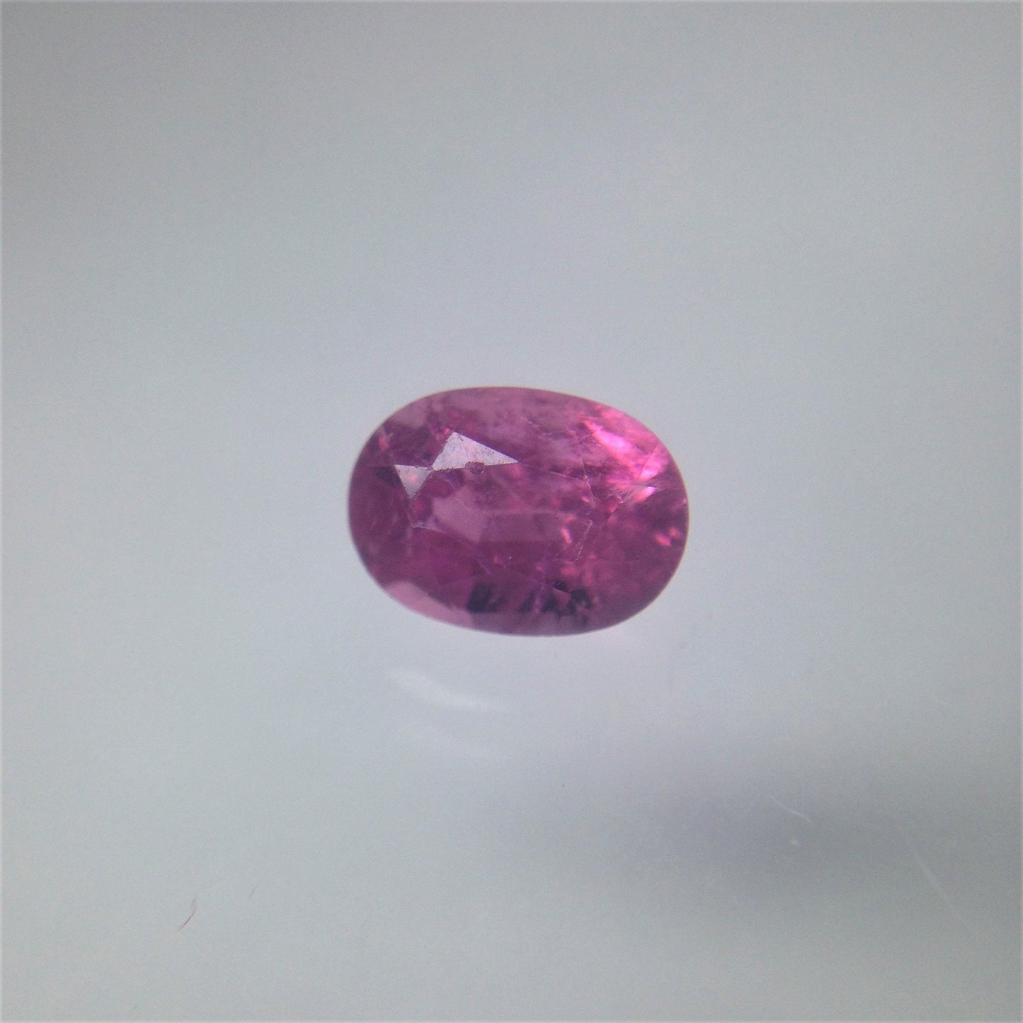 7x5mm Natural Pink Tourmaline 1.06 Carats Tested Stone Wholesale Gems Faceted Loose Gemstone Red Oval Cut Unmounted For Gold Jewelry