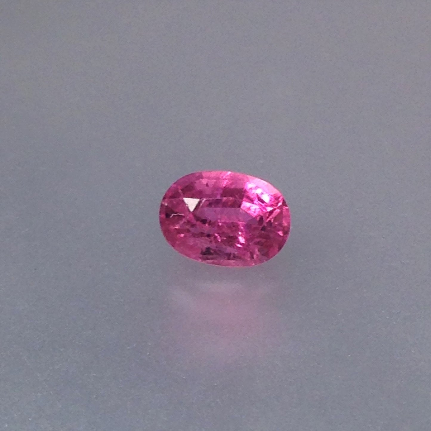7x5mm Natural Pink Tourmaline 1.06 Carats Tested Stone Wholesale Gems Faceted Loose Gemstone Red Oval Cut Unmounted For Gold Jewelry