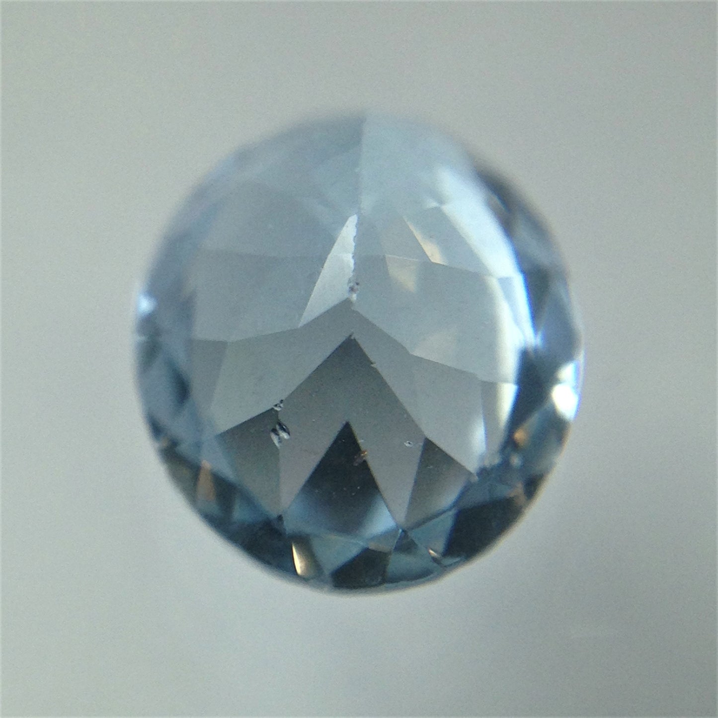 9x7mm Natural Light Blue Aquamarine 1.58 Carats Pastel Blue Oval Cut Loose Faceted March Birthstone