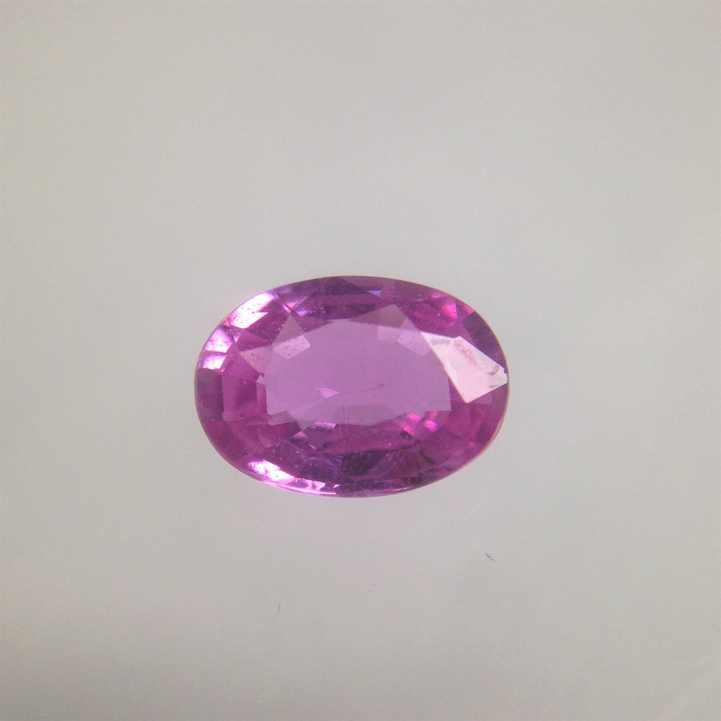 7x5mm Natural Pink Sapphire 0.91 Carat Oval Cut Loose Gemstone