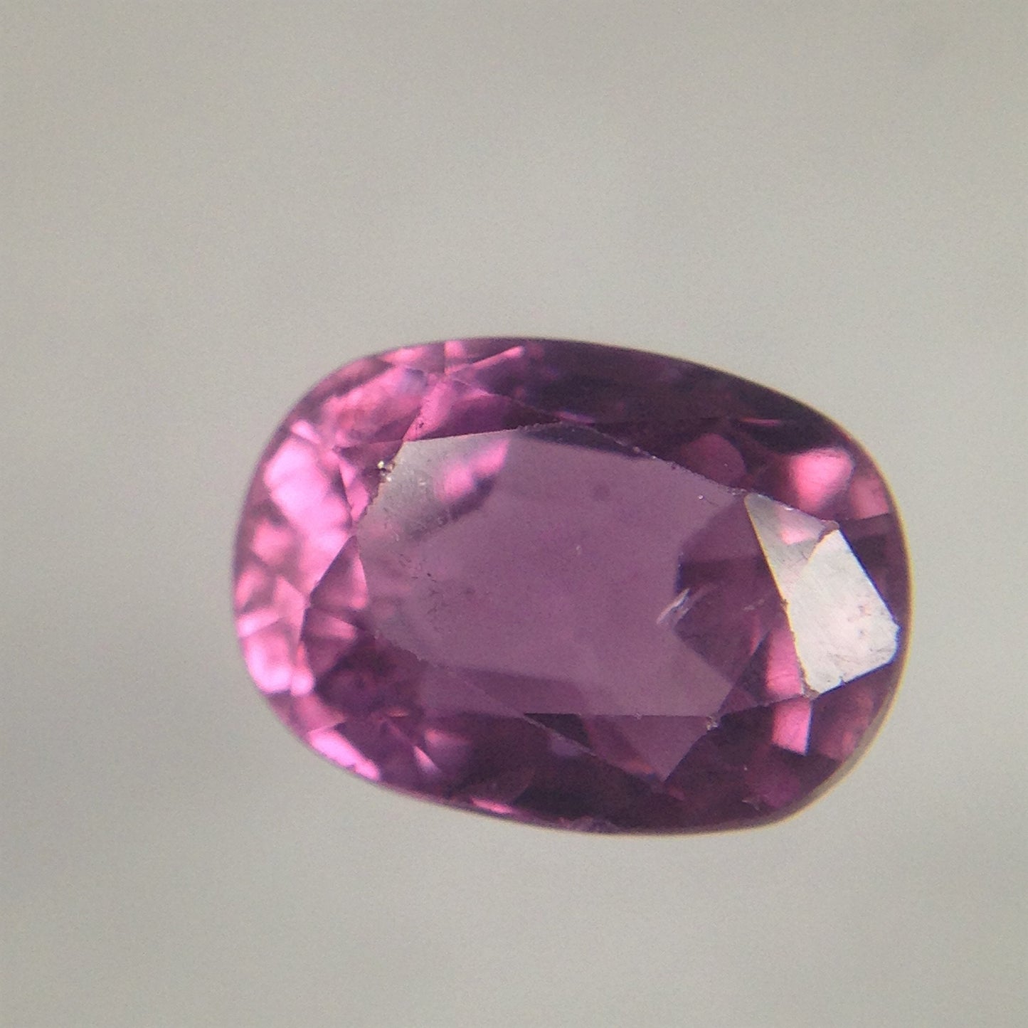 1.45 Carat 7x5mm Natural Pink Sapphire Corundum Oval Cushion Cut Purple Real July Birthstone Heat Only Sapphire