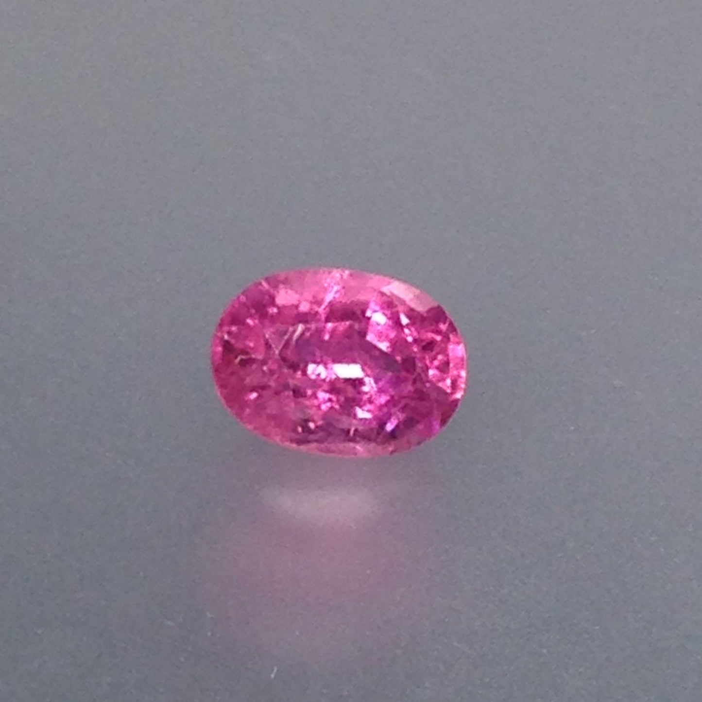 7x5mm Natural Pink Tourmaline 1.06 Carats Tested Stone Wholesale Gems Faceted Loose Gemstone Red Oval Cut Unmounted For Gold Jewelry