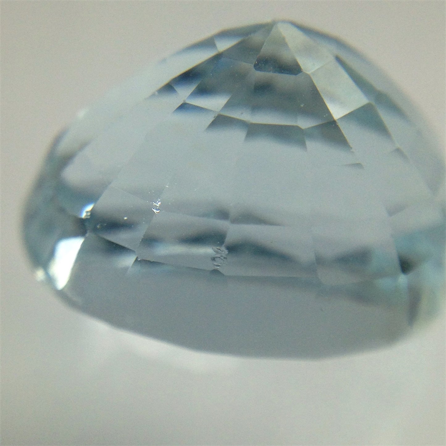 9 carat Aquamarine Natural Light Blue Oval  Step Cut 14.2x10.4mm  Loose Faceted Gemstone Beryl March Birthstone Wholesale Gems