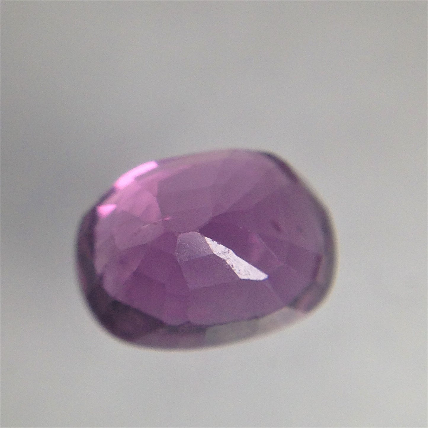 1.45 Carat 7x5mm Natural Pink Sapphire Corundum Oval Cushion Cut Purple Real July Birthstone Heat Only Sapphire