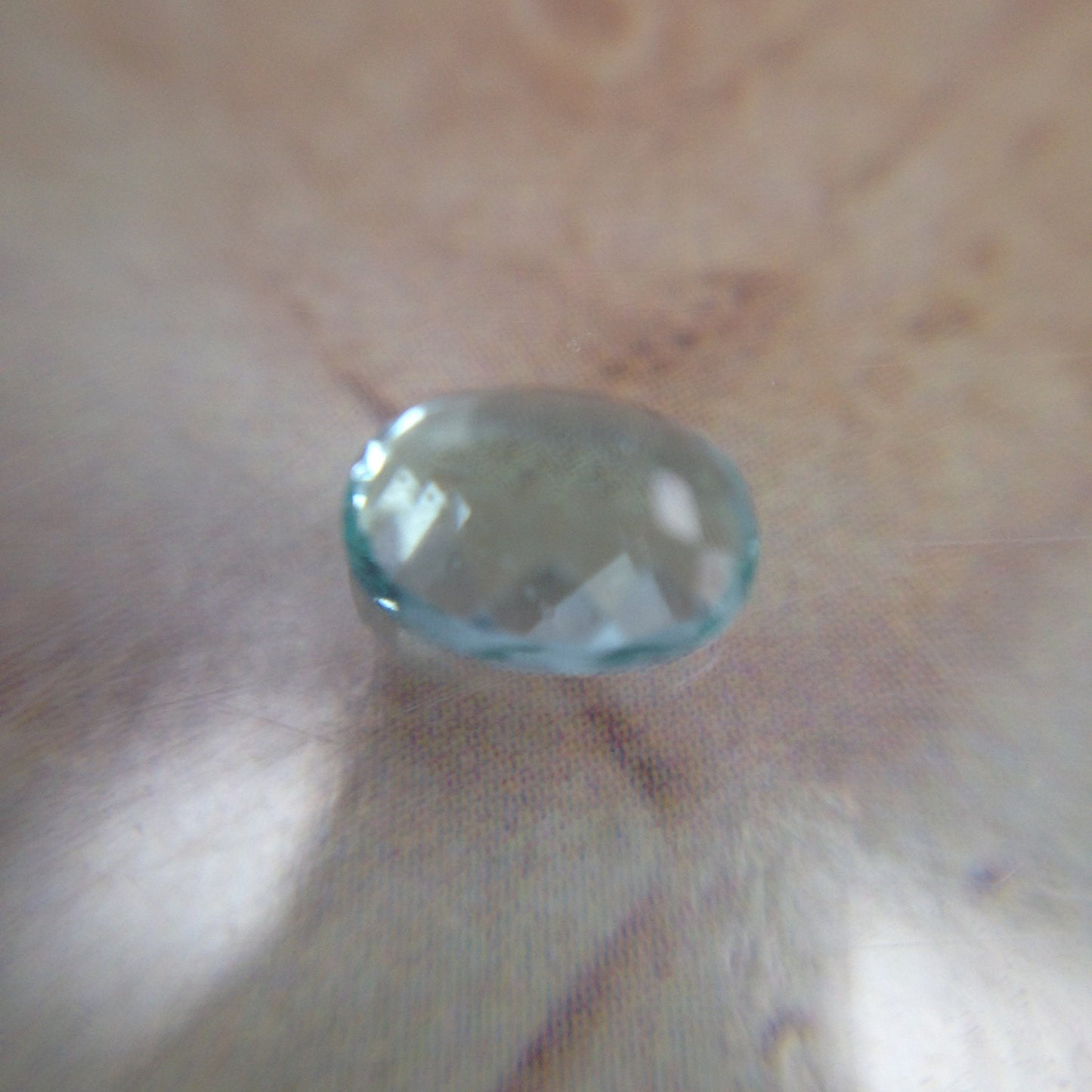 7x5mm Natural Copper Bearing Tourmaline, Paraiba Type 0.88 carats Blue Green Faceted Loose Cuprian Tourmaline, Rare Gemstone