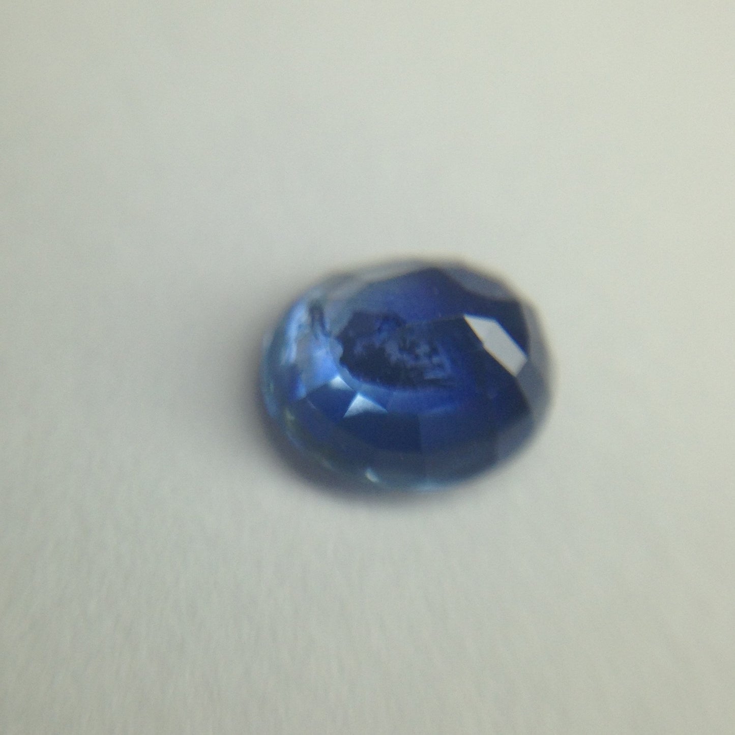 Natural Blue Sapphire 6x5mm Oval 0.88 Carat Corundum Pretty Blue Wholesale Gem Faceted Loose Unmounted Gemstone between 5x6 millimeters