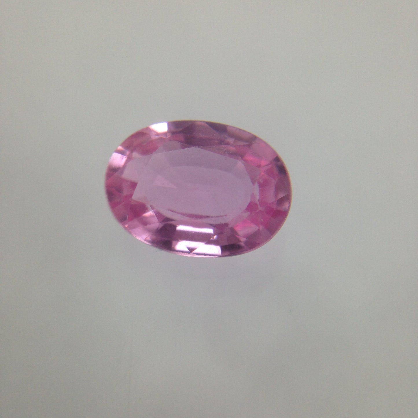 7x5mm Natural Heated Pink Sapphire 0.97 Carats Oval Cut Corundum Wholesale Gem Faceted Loose Unmounted Gemstone, Earth Mined Sapphire cts