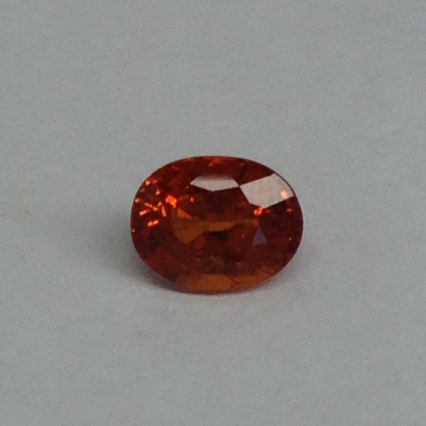 2.77 carat Natural Mandarin Spessartite Garnet 9x7mm Oval Wholesale Orange