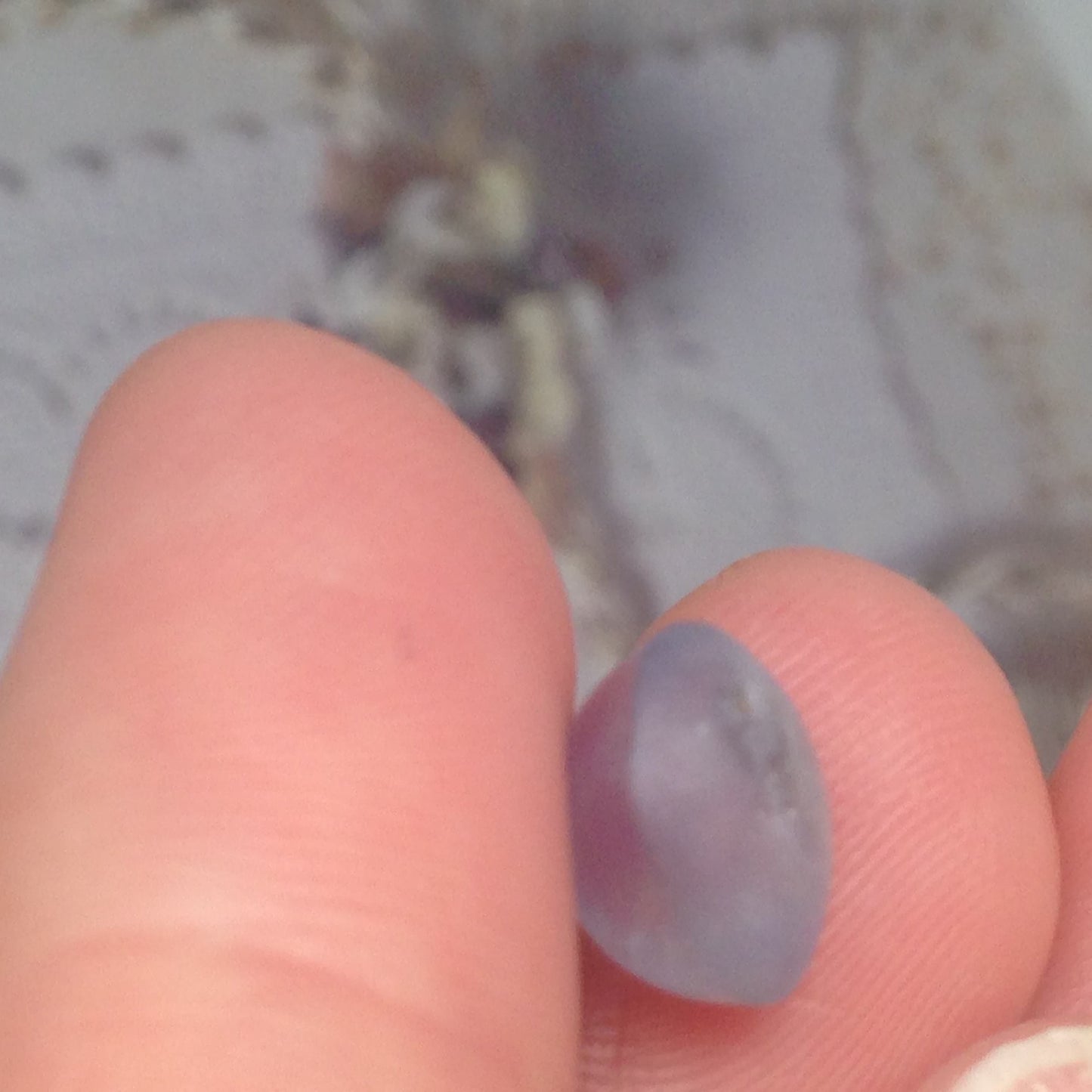 6 Ray Light Pale Blue Star Sapphire Loose Gemstone 9x8 millimeters mm round 4.38 carats Cabochon Natural Loose Corundum September Birthstone