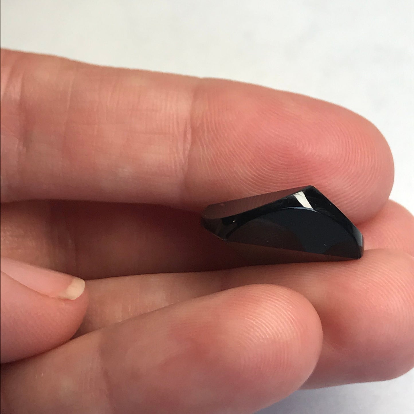 18mm Round flat star cut smoky quartz 14.55 carats loose brown gemstone