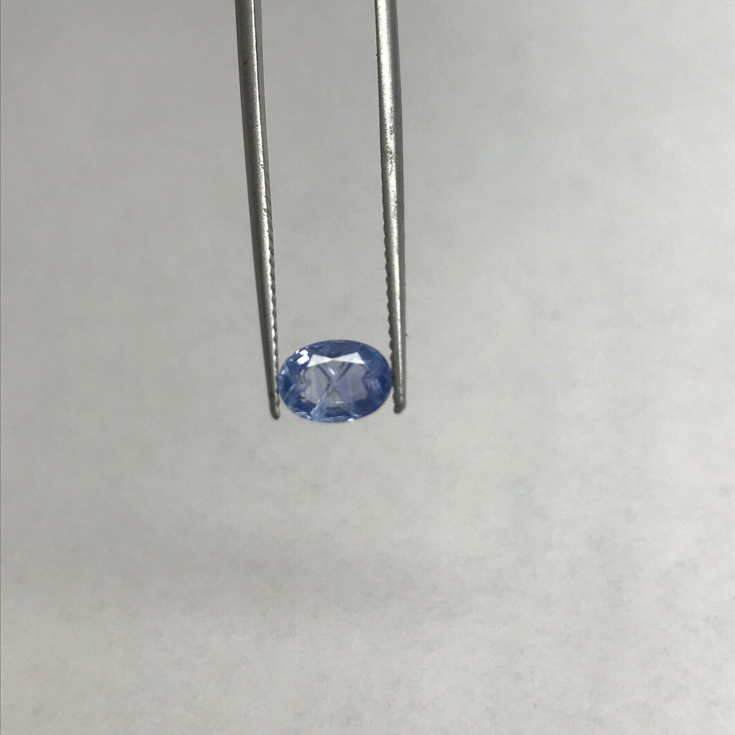 7x5mm Natural Blue Sapphire Fancy cut 0.96 Carats Oval Corundum Medium Light Gem Faceted Loose Heated Sapphire