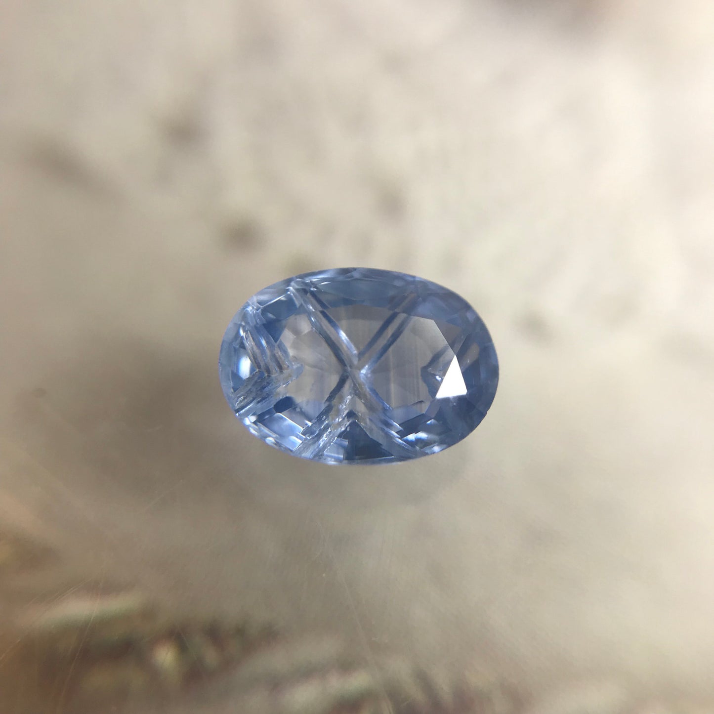 7x5mm Natural Blue Sapphire Fancy cut 0.96 Carats Oval Corundum Medium Light Gem Faceted Loose Heated Sapphire