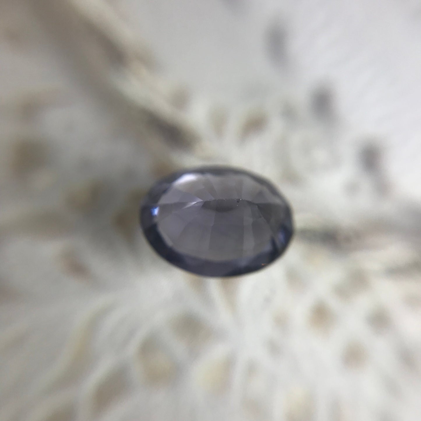 1.82 carat Natural Purple Spinel, Faceted 8.6x6.5mm Oval loose Spinel, loose Gemstone