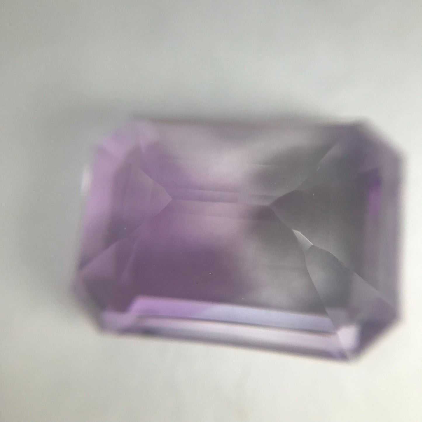 14.44 cts Light Purple Amethyst 18x13mm Emerald Cut Loose Wholesale Gemstone