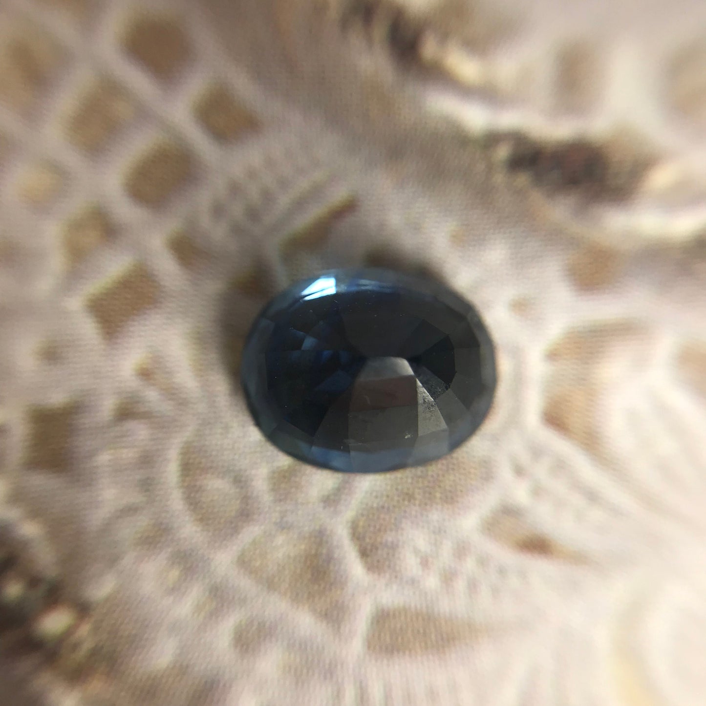 1.90 carat Natural Blue Sapphire 8x6 mm Oval Cut Corundum Faceted Loose Gemstone