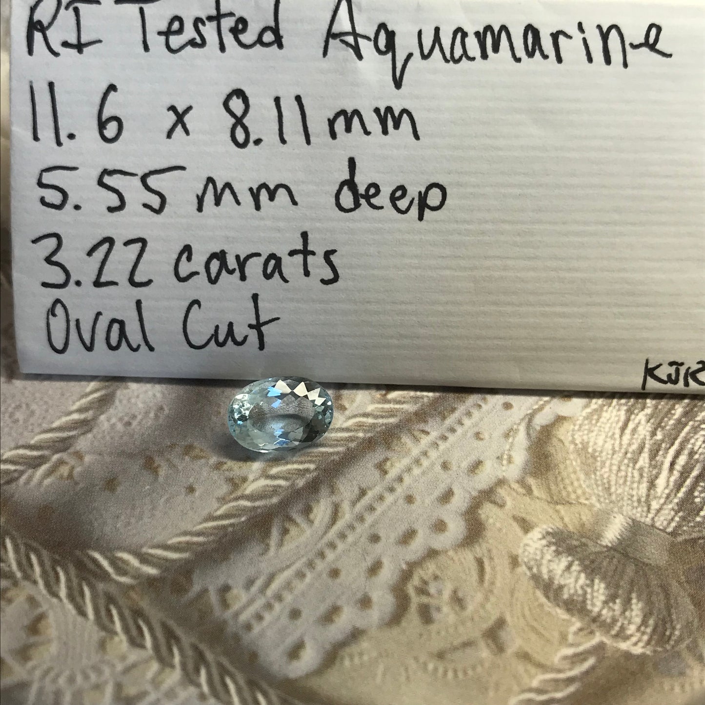 11.6x8mm 3.22 Carat Natural Sky Blue Aquamarine Light Blue Oval Loose Faceted Gemstone Beryl March Birthstone Tested Wholesale Gem Pretty